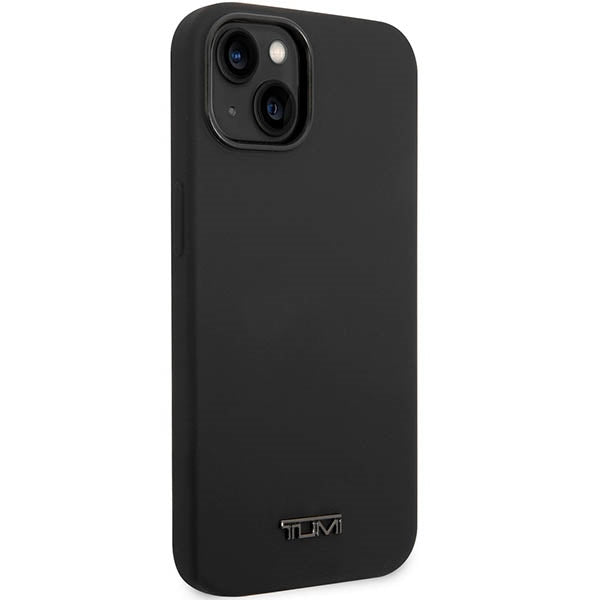 Твърд силиконов калъф Tumi TUHCP14SSK Liquid Silicone за iPhone 14/15 6,1", черен