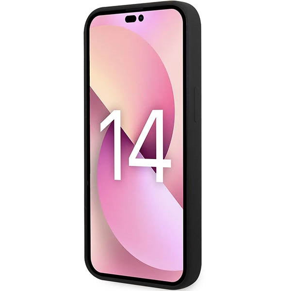 Твърд силиконов калъф Tumi TUHCP14SSK Liquid Silicone за iPhone 14/15 6,1", черен