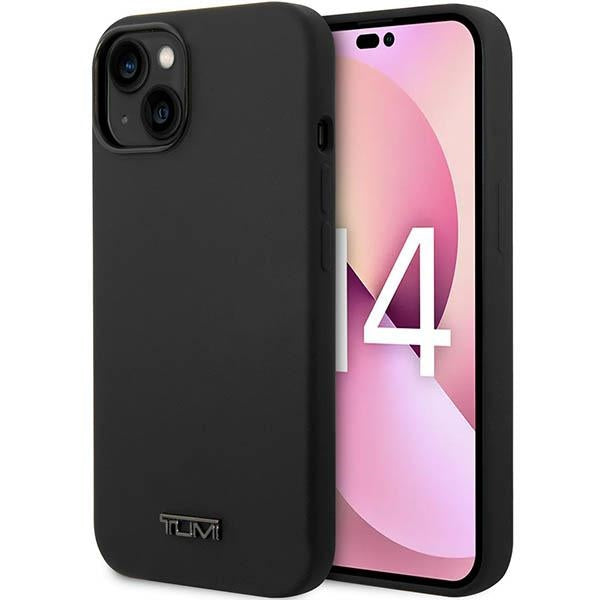 Твърд калъф Tumi Liquid Silicone за iPhone 14 Plus / 15 Plus6,7", черен