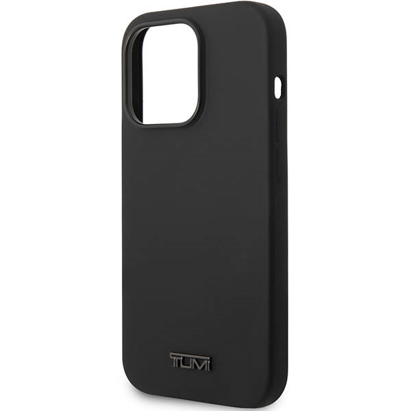 Твърд силиконов калъф Tumi TUHCP14LSK за iPhone 14 Pro 6,1", черен