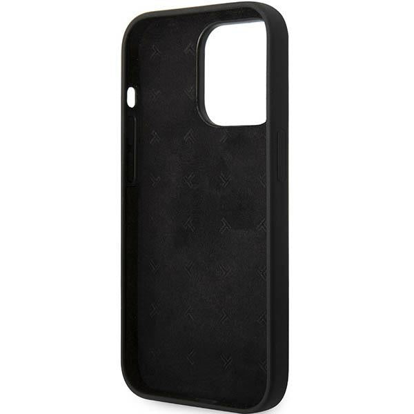 Твърд силиконов калъф Tumi TUHCP14LSK за iPhone 14 Pro 6,1", черен