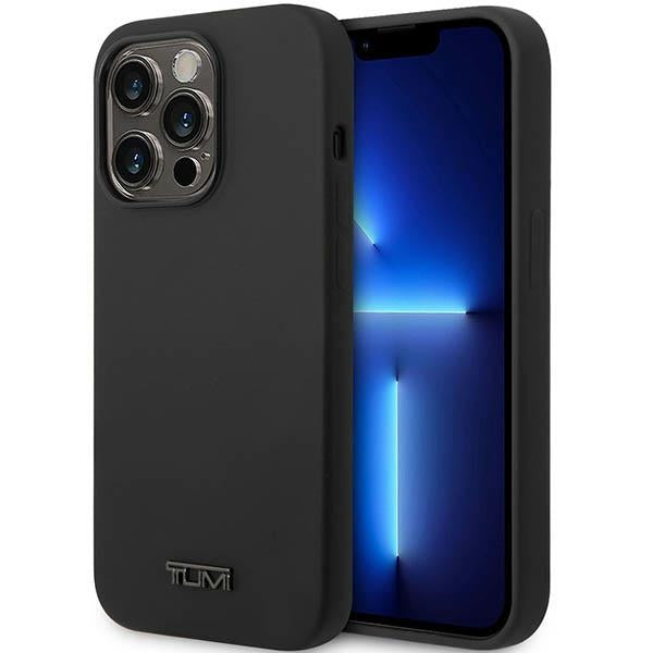 Твърд калъф Tumi TUHCP14XSK Liquid Silicone за iPhone 14 Pro Max 6,7", черен