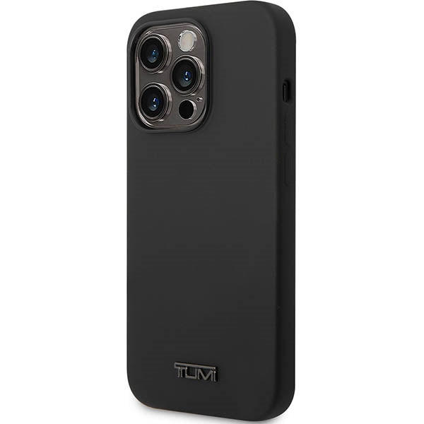 Твърд калъф Tumi TUHCP14XSK Liquid Silicone за iPhone 14 Pro Max 6,7", черен