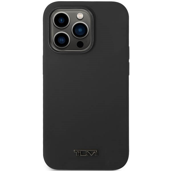 Твърд калъф Tumi TUHCP14XSK Liquid Silicone за iPhone 14 Pro Max 6,7", черен