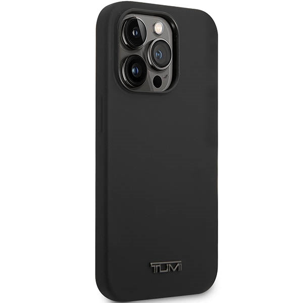 Твърд калъф Tumi TUHCP14XSK Liquid Silicone за iPhone 14 Pro Max 6,7", черен