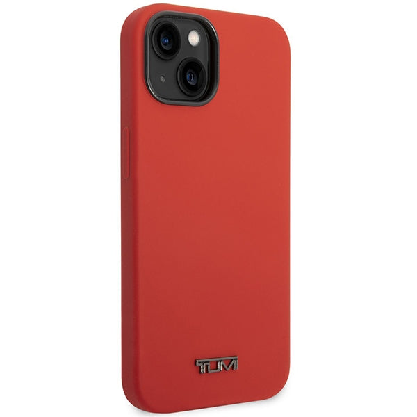 Твърд калъф Tumi TUHCP14SSR Liquid Silicone за iPhone 14 / 15 / 136,1", червен