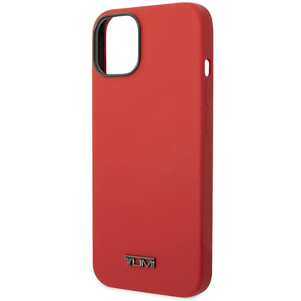 Твърд калъф Tumi TUHCP14SSR Liquid Silicone за iPhone 14 / 15 / 136,1", червен