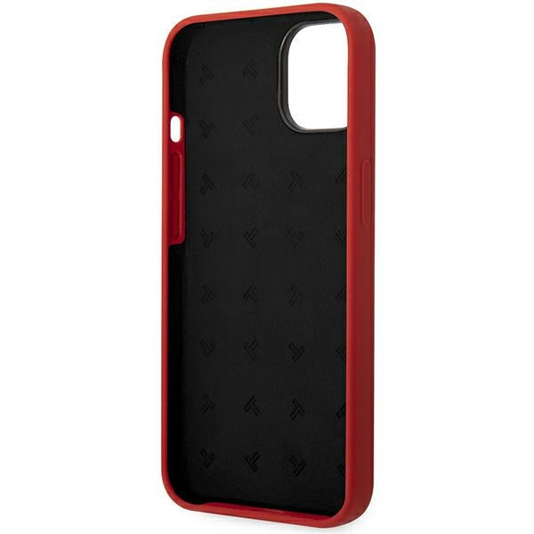 Твърд калъф Tumi TUHCP14MSR Liquid Silicone за iPhone 14 Plus / 15 Plus 6,7", червен