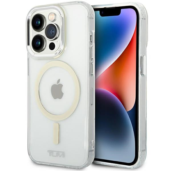 Твърд калъф Tumi TUHMP14XUTT MagSafe за iPhone 14 Pro Max 6,7", прозрачен