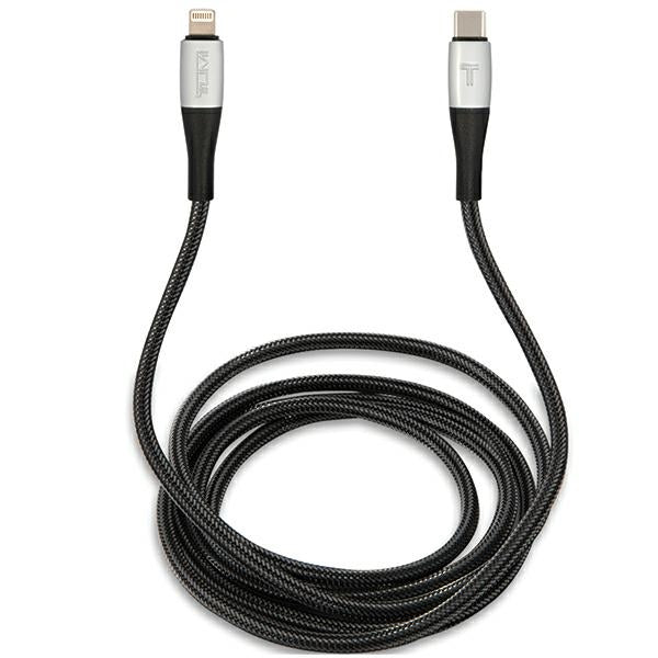 Кабел Tumi TUCCSMFI Fast Charging 0.5m, черен