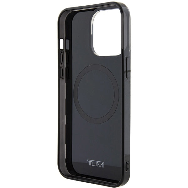 Твърд калъф Tumi TUHMP15LDLCAG Camo Print MagSafe за iPhone 15 Pro 6.1", сив