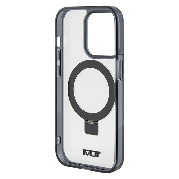 Твърд калъф Tumi TUHMP15XSSFC Transparent Ring Stand MagSafe за iPhone 15 Pro Max 6.7", бял