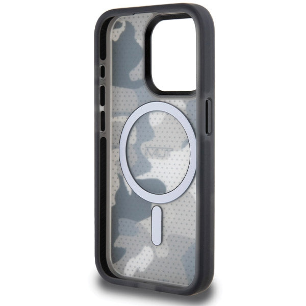 Твърд калъф Tumi TUHMP15XTCAMK MagSafe Frosted Camo Print за iPhone 15 Pro Max6.7", черен