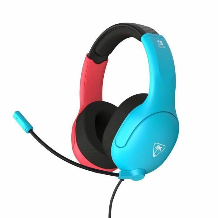 Слушалки с микрофон Turtle Beach NEON BLUE & RED SWITCH 2
