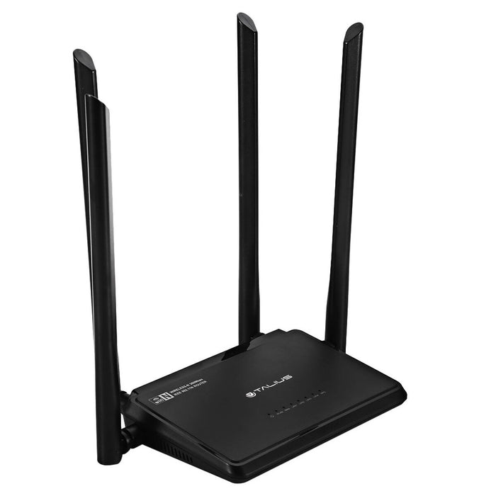 Рутер Talius RT-300-N4D Черен RJ45 Ethernet LAN USB x 3 Wi-Fi