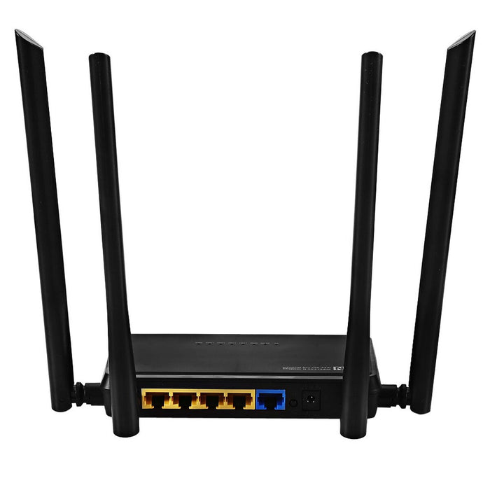 Рутер Talius RT-300-N4D Черен RJ45 Ethernet LAN USB x 3 Wi-Fi