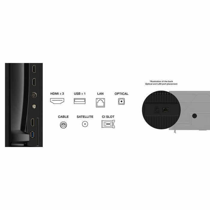 Смарт телевизор TCL 55P6K 55" 4K Ultra HD LED HDR