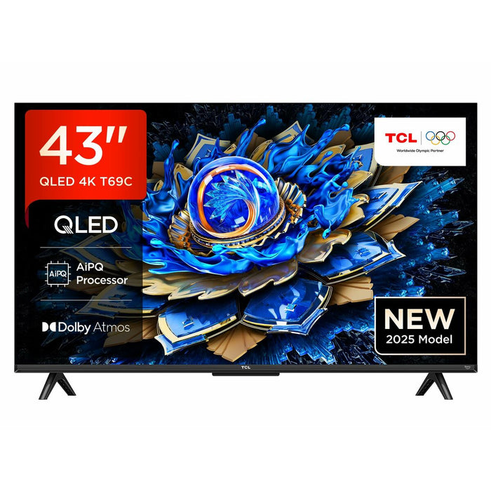 Смарт телевизор TCL 4K Ultra HD 43" QLED