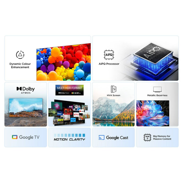 Смарт телевизор TCL 55V6C 4K Ultra HD 55" HDR D-LED HDR10 Direct-LED Dolby Vision