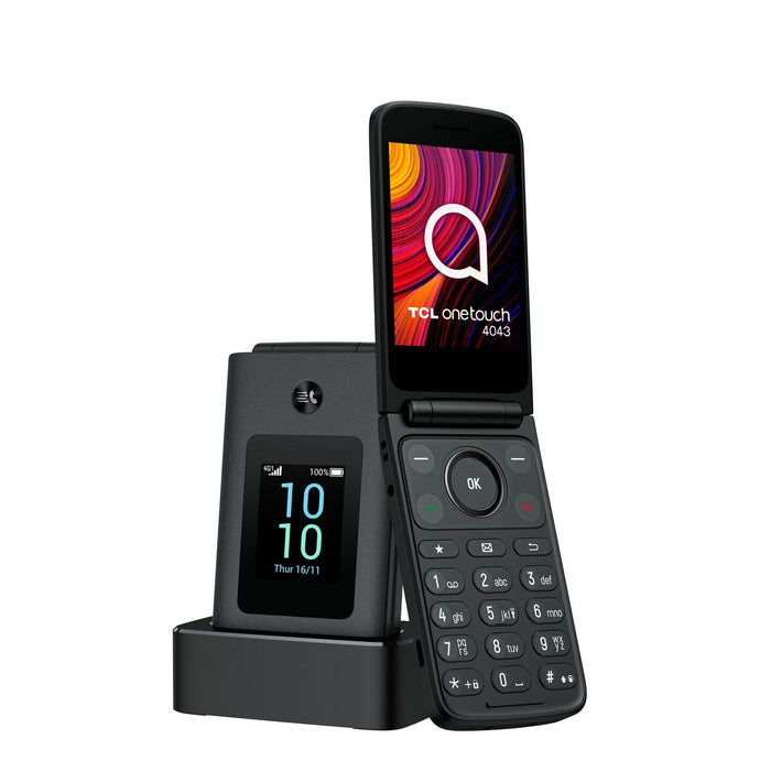 Мобилен телефон за по-възрастни хора TCL One Touch 4043D Сив 512 MB RAM 2,8"