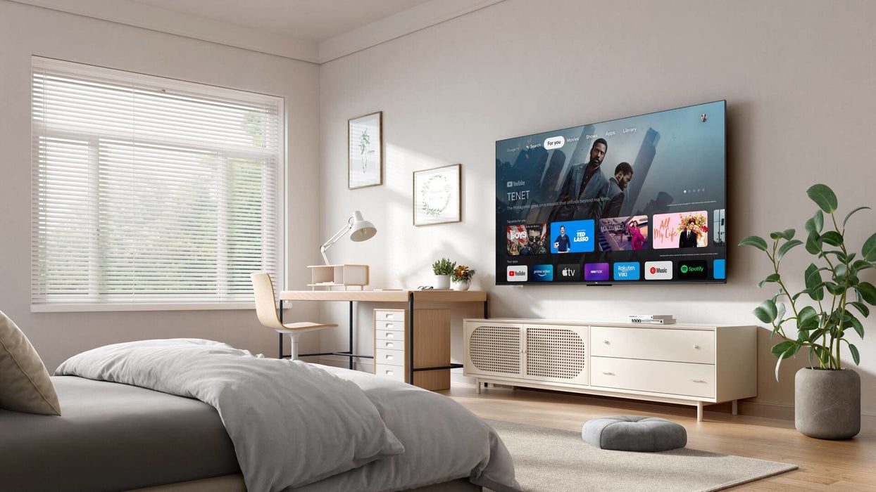 TCL 43P637 Телевизор 109,2 cm (43") 4K Ultra HD Smart TV Wi-Fi Черен
