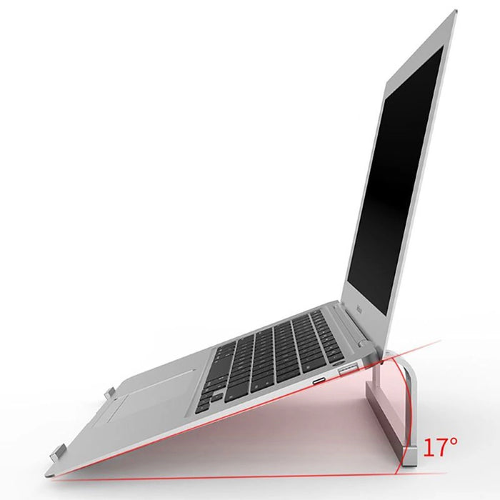 Tech-Protect ULS100 универсална стойка за лаптопи до 16" - сребриста