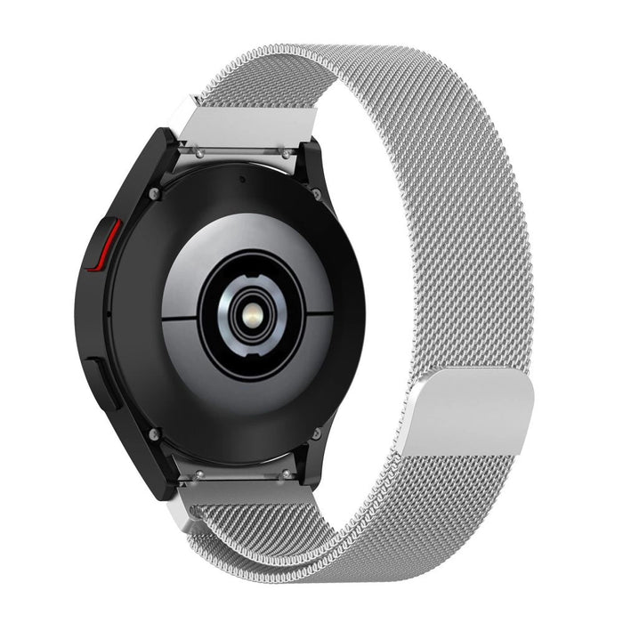 Tech-Protect MilaneseBand за Samsung Galaxy Watch 4 / 5 / 5 Pro / 6 / 7 / FE - Сребрист