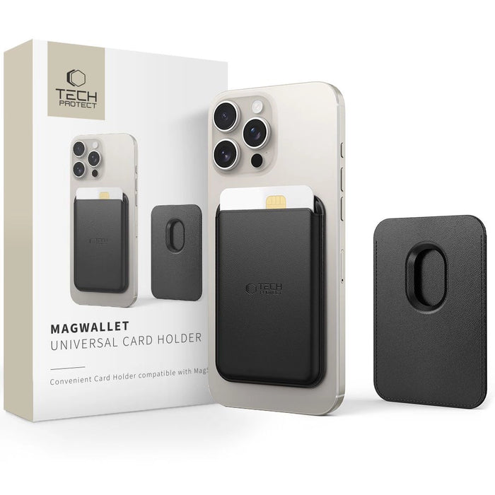 Калъф за карти Tech-Protect MagWallet Magsafe - черен
