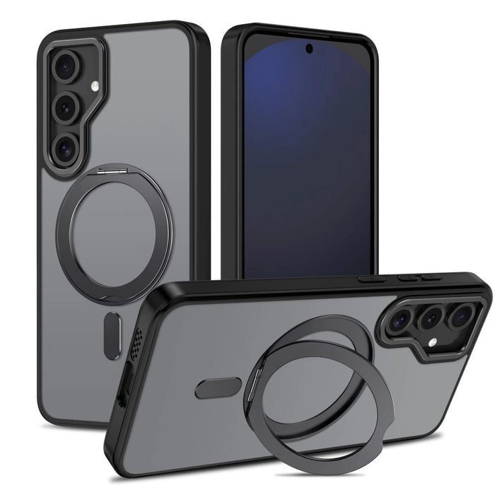 Калъф Tech-Protect MagRing MagSafe за Samsung Galaxy S24 FE - черен