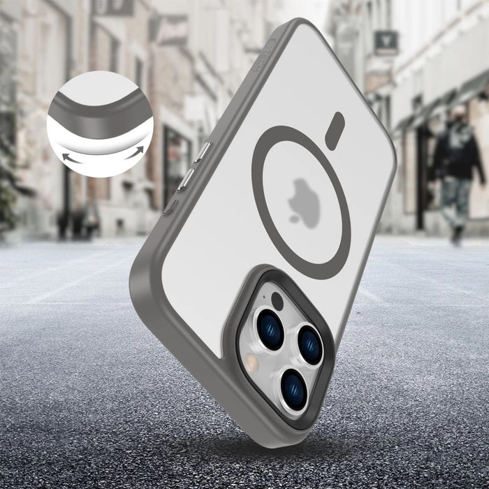 Калъф Tech-Protect MagMat MagSafe за iPhone 16 Pro Max - титаниев