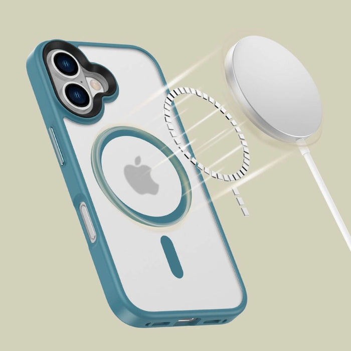 Калъф Tech-Protect MagMat MagSafe за iPhone 16 - син