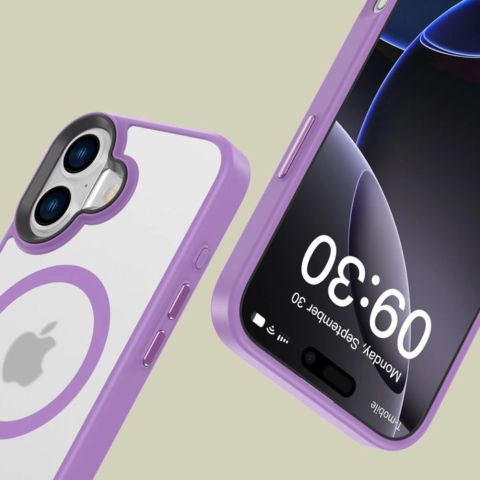 Калъф Tech-Protect MagMat MagSafe за iPhone 16 - лилав