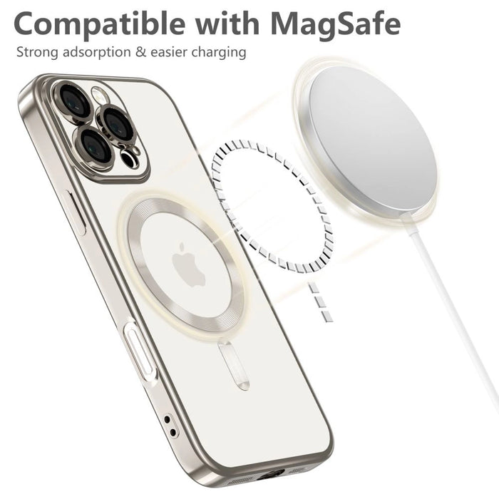 Калъф Tech-Protect MagFlex MagSafe за iPhone 16 Pro Max - титаниев
