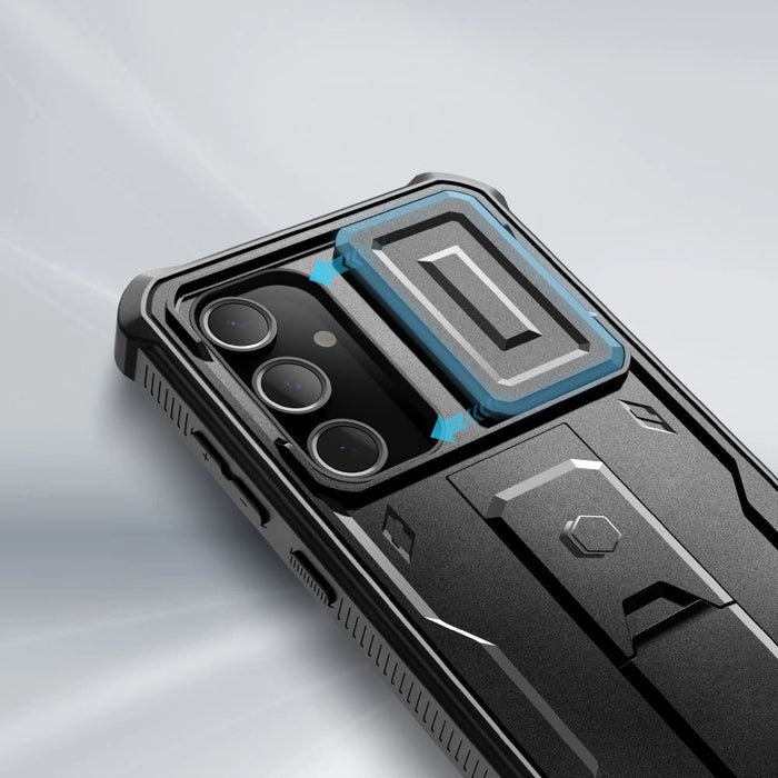 Калъф Tech-Protect Kevlar Cam+ за Samsung Galaxy S24 FE - черен