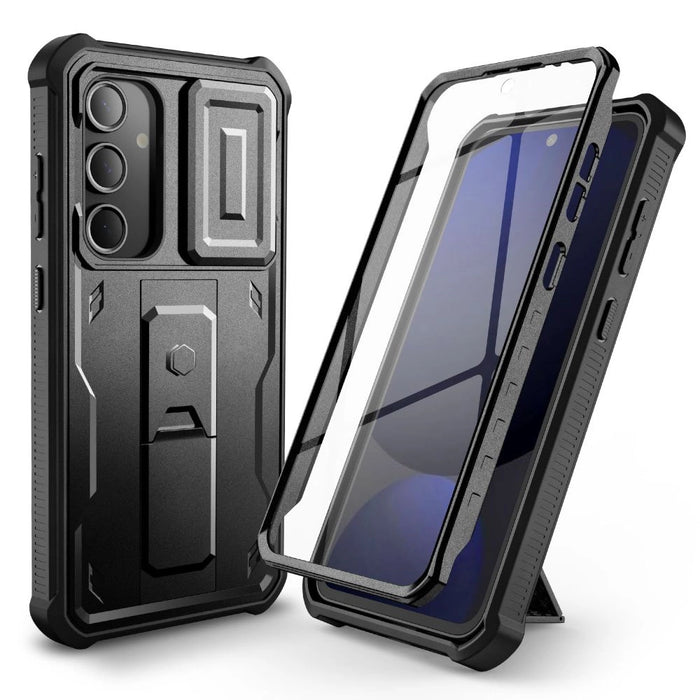 Калъф Tech-Protect Kevlar Cam+ за Samsung Galaxy S24 FE - черен