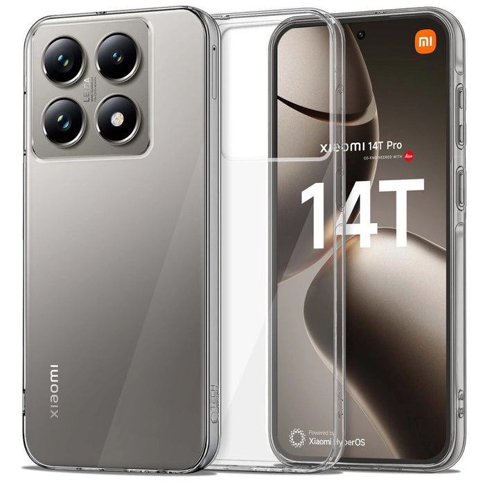Хибриден калъф Tech-Protect FlexAir за Xiaomi 14T - прозрачен