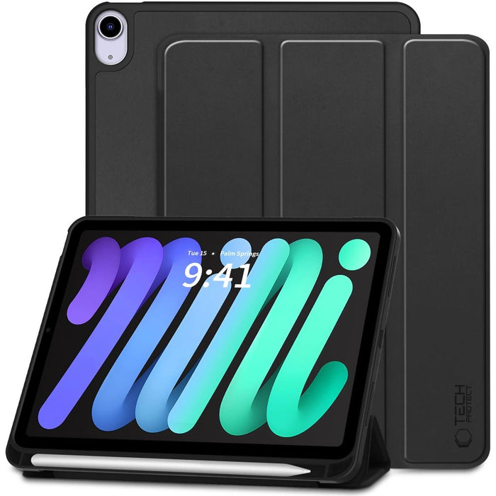 Калъф за писалка Tech-Protect SC за iPad Mini 6 / 7 / 2021-2024 - черен