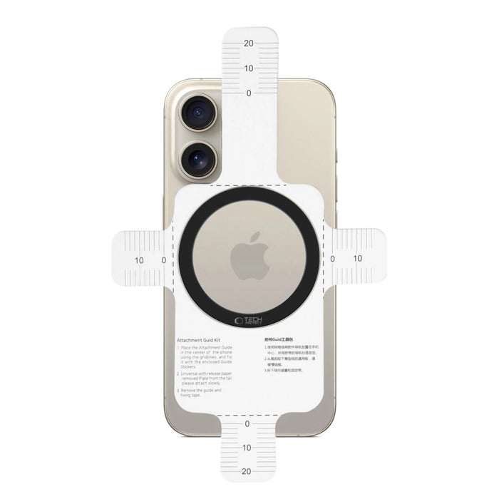 Tech-Protect MMP-110 2в1 MagSafe пръстен - черен / черен