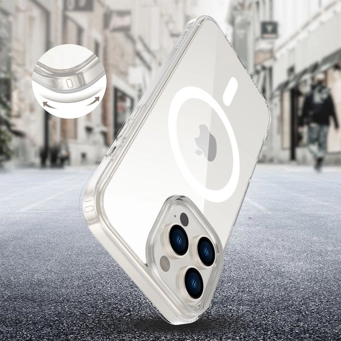 Калъф Tech-Protect Flexair Hybrid CC Magsafe за iPhone 16 Pro Max - прозрачен