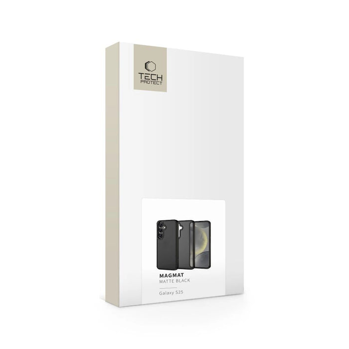 Калъф Tech-Protect MagMat за Samsung Galaxy S25 - черен