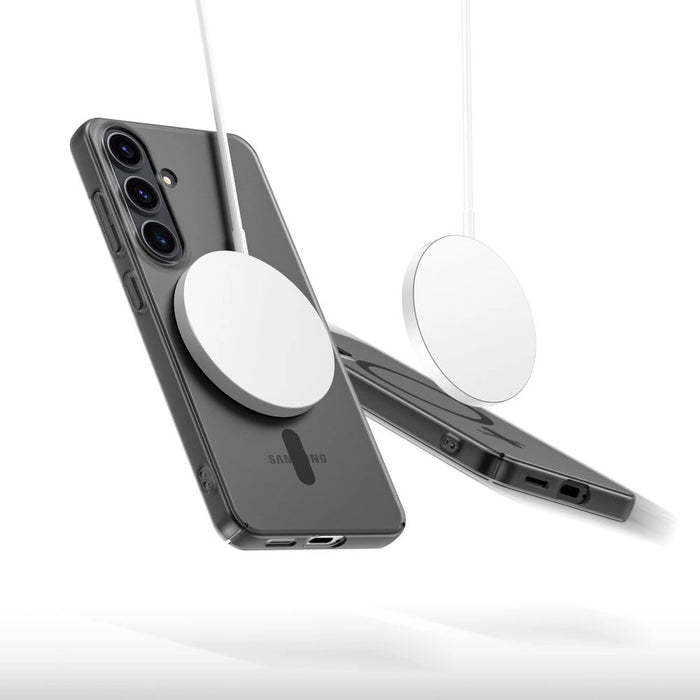 Калъф Tech-Protect MagSlim MagSafe за Samsung Galaxy S25 - черен