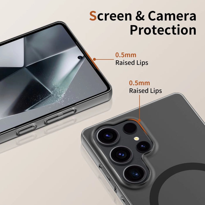 Калъф Tech-Protect MagSlim MagSafe за Samsung Galaxy S25 Ultra - черен