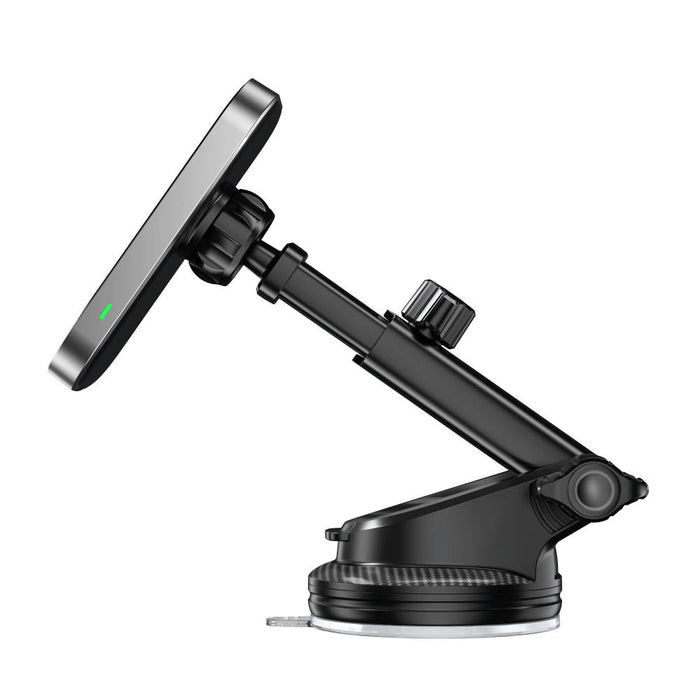 Стойка за кола Tech-Protect MM15W-V9 с MagSafe за табло и вентилационен отвор 15W - черна