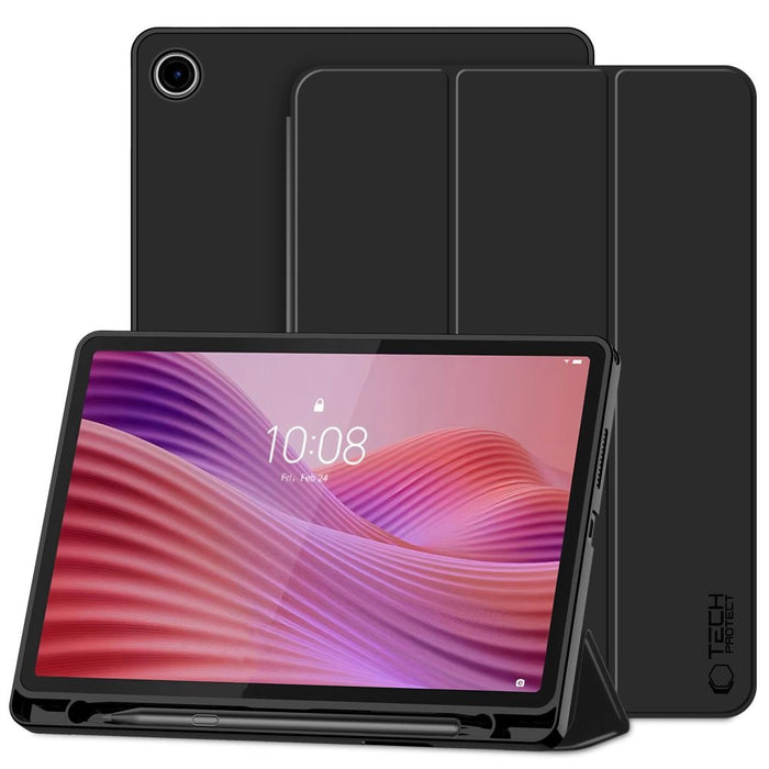 Tech-Protect SmartCase Pen за Lenovo Tab 10.1 TB-311 - черен