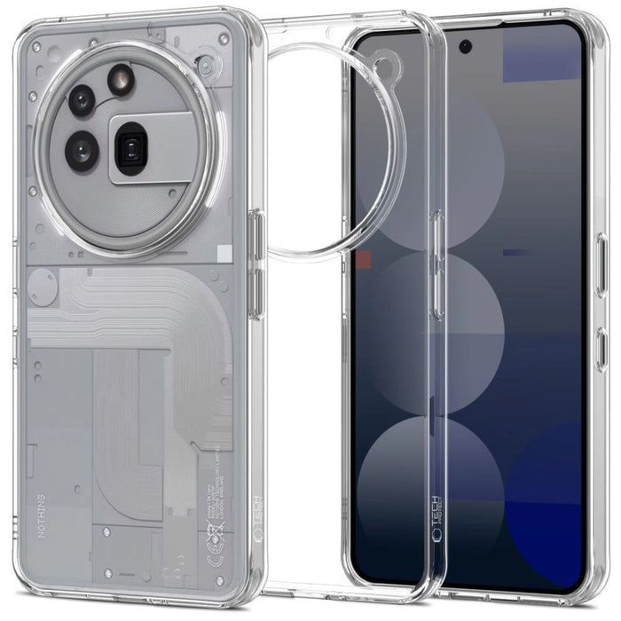 Tech-Protect FlexAir Hybrid Case for Nothing Phone 3A Pro - Прозрачен