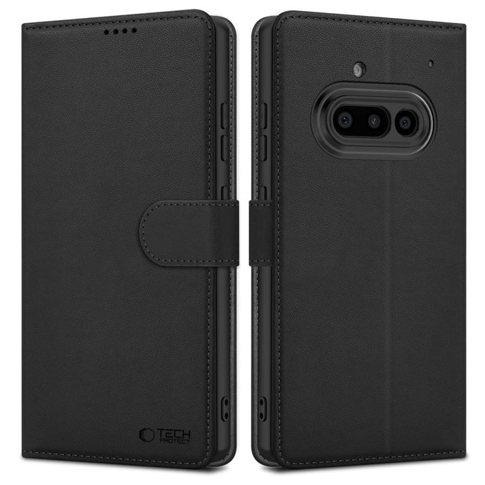 Tech-Protect Wallet Case for Nothing Phone 3A - матово черно