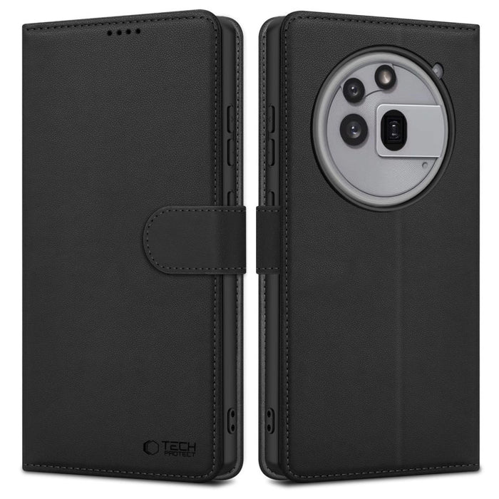 Tech-Protect Wallet Case for Nothing Phone 3A Pro - матово черно