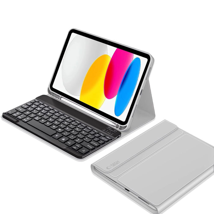Калъф Tech-Protect SC Pen + Keyboard за iPad 10.9" 2022 (10th gen.) / 11" 2025 (11th gen.) - сив
