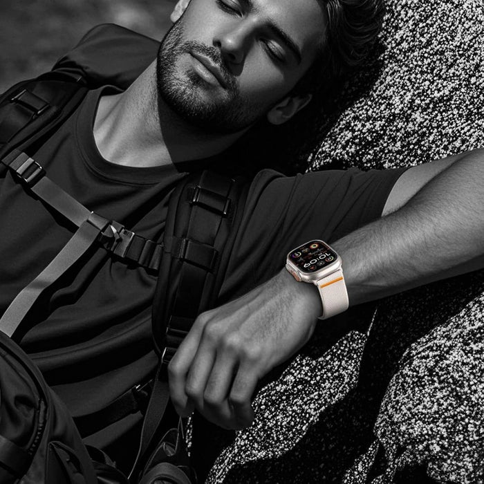 Tech-Protect найлонова закопчалка за Apple Watch 44 / 45 / 46 / 49 mm - сив
