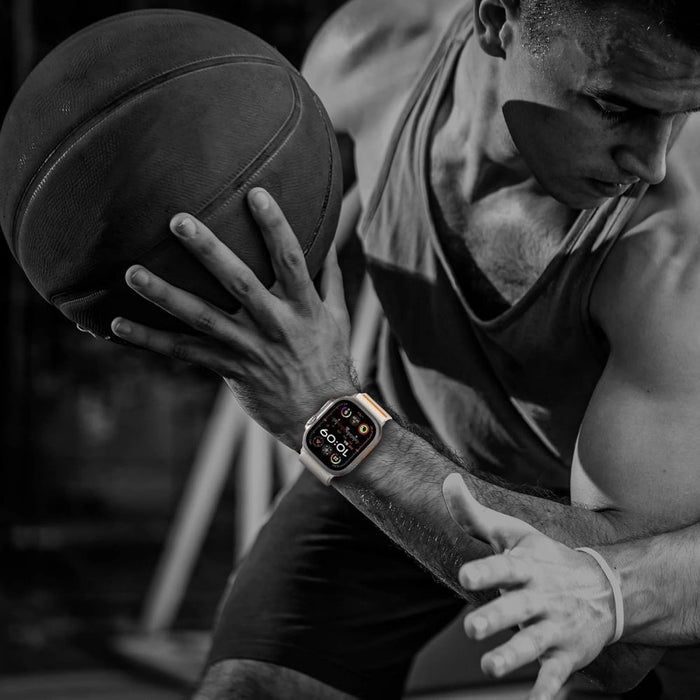 Tech-Protect найлонова закопчалка за Apple Watch 44 / 45 / 46 / 49 mm - сив